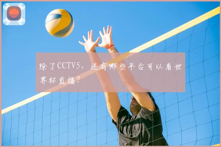 除了CCTV5,还有哪些平台可以看世界杯直播?