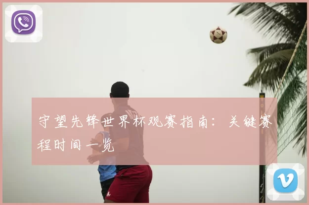 守望先锋世界杯观赛指南：关键赛程时间一览